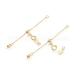 925 rallonge de chaîne forçat en argent sterling&nbsp;STER-T008-61G