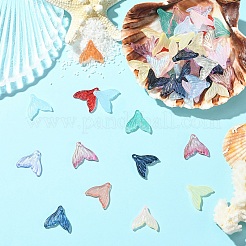 100 шт. Прозрачные стеклянные подвески&nbsp;GLAA-YW0004-87