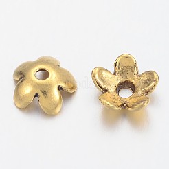 Тибетском стиле сплав шарик крышки GLF1225Y-NF