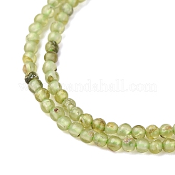 Природный перидот бисер нитей G-RM2025519-A01-2mm