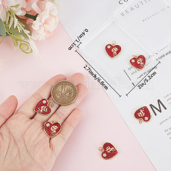 Подвески из кубического циркония с покрытием из латуни&nbsp;KK-BBC0010-99