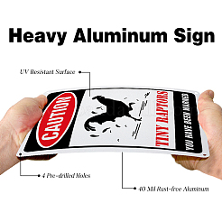 Уф-защищенный и водонепроницаемый алюминиевый предупреждающие знаки AJEW-GL0001-05A-19