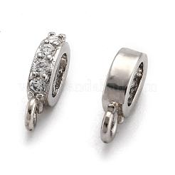 Латунные поручни из кубического циркония с микропаве ZIRC-H119-11P