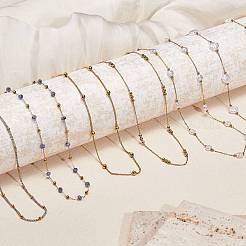 Ожерелья из звеньевой цепи из нержавеющей стали 304&nbsp;NJEW-SW00051