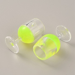 Прозрачные смоляные подвески&nbsp;LS-RESI-WH0026-48G