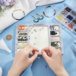 Доска для дизайна деревянных бусин из дерева DIY-WH0419-97D