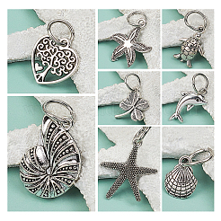 Сплавочные подвески тибетского стиля PALLOY-PH0013-34AS