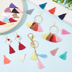 120 шт. 20-х цветная полиэстеровая подвеска-кисточка FIND-NB0004-24