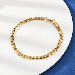 201 браслет из нержавеющей стали куба-киан для мужчин&nbsp;LS-BJEW-B138-07G