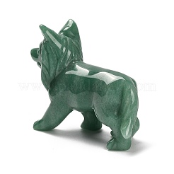 Украшение дисплея скульптуры из натурального зеленого авантюрина&nbsp;G-C166-01B