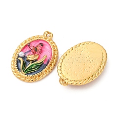 Подвески из нержавеющей стали 304 с эмалью&nbsp;STAS-U061-48G-02