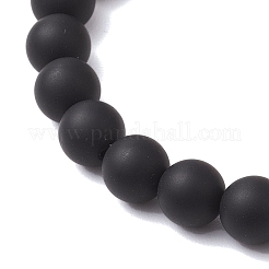 Bracciali in resina e turchese sintetico&nbsp;BJEW-JB10755-01