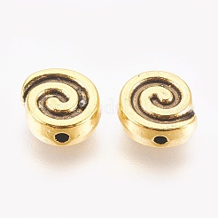 Сплавочные овальные бусины тибетского стиля &nbsp;LS-GLF10827Y-NF