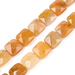 Природный Топаз нефрита бисер нитей G-T138-154