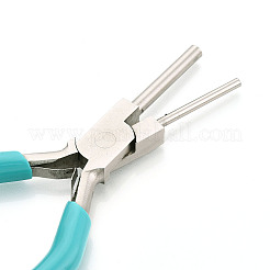 65# стальные круглогубцы с пластиковыми ручками TOOL-N008-02