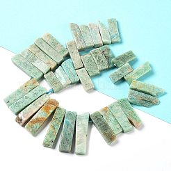 Природных амазонит бисер нитей G-L551B-11