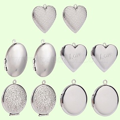 10 шт. 5 стиля подвески-медальоны из хирургической нержавеющей стали 316 STAS-SP0001-94