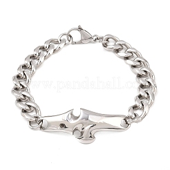 Браслеты из нержавеющей стали 304 BJEW-D379-19P