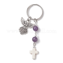 Брелоки из натуральных и синтетических драгоценных камней и сплавов&nbsp;KEYC-JKC01453