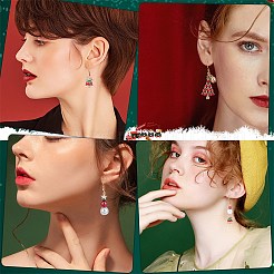 DIY-Set zur Herstellung weihnachtlicher Ohrhänger&nbsp;DIY-SC0019-52