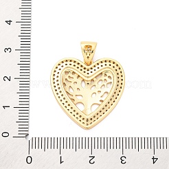 Латунные микро проложить кубического циркония подвески KK-D325-59G-02