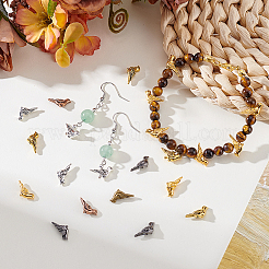 180 шт. 6 цвета бусины из сплава в тибетском стиле TIBEP-GA0001-06