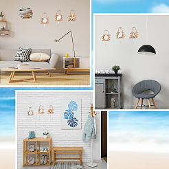 Деревянные настенные крючки в деревенском стиле&nbsp;FIND-WH20023-016C