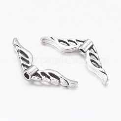 Сплавочные овальные бусины тибетского стиля  X-LF10743Y