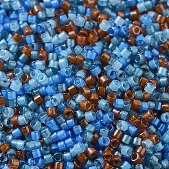 MIYUKIデリカビーズ  シリンダー  日本製シードビーズ  11/0  （db2068)蓄光ミックス8  1.3x1.6mm  穴：0.8mm  約2000PCS /ボトル&nbsp;SEED-JP0008-DB2068