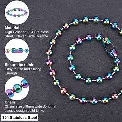 Комплекты украшений из нержавеющей стали 304&nbsp;STAS-UN0012-42