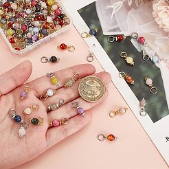 144шт 24 стиля натуральные подвески из драгоценных камней&nbsp;PALLOY-GO00024