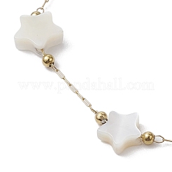 Браслеты из цепочек-скрепок из нержавеющей стали 316 BJEW-JB10927