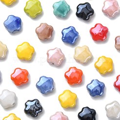 40шт фарфоровые бусины ручной работы PORC-FS0001-37