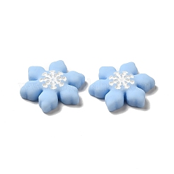 Cabochons de noël en résine opaque&nbsp;CRES-B011-02C