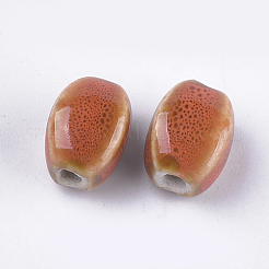 Фарфоровые бусины ручной работы PORC-S498-07S