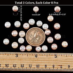 Естественный культурный жемчуг пресноводных PEAR-NB0001-93