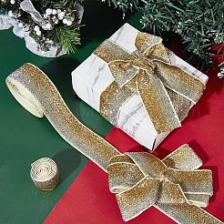 Блестящая нейлоновая лента SRIB-WH0011-044