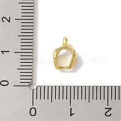 304ステンレススチール製アイスピックピンチベイル  葉  ゴールドカラー  9x4mm  穴：1mm  ピン：0.8mm&nbsp;STAS-Z058-01G-02