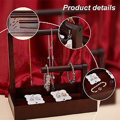 Деревянные выставочные витрины организатора ювелирных изделий ODIS-WH0025-90