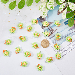 Подвески из непрозрачной смолы 60 шт.&nbsp;RESI-DC0001-15