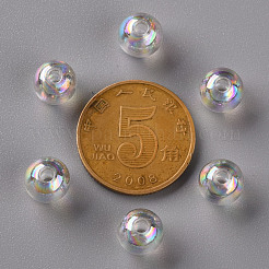 Прозрачные акриловые бусины&nbsp;MACR-S370-B8mm-205