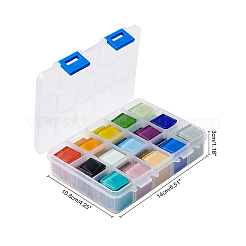 Cabochons en verre transparent&nbsp;GLAA-OC0001-08