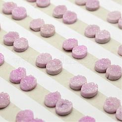 Гальванические кристаллы кабошоны натурального druzy&nbsp;G-N0260-02