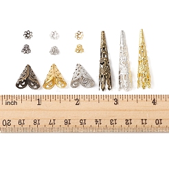 690 шт. 12 стильных железных колпачка и конуса для бусин&nbsp;IFIN-FS0001-23