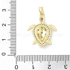 Латунные микро проложить кубического циркония подвески KK-F877-13G