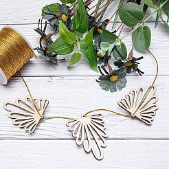 Ювелирные изделия плетеные шнуры нить металлические MCOR-PH0001-01A