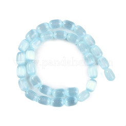 Fili di perline di selenite naturale&nbsp;G-F750-16