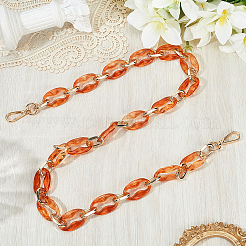 Овальные цепочки из смоляных звеньев для кошельков&nbsp;FIND-WH20006-62C