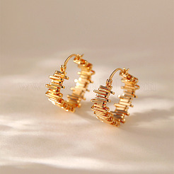 Orecchini a cerchio in ottone per le donne&nbsp;WGB6F4D-01