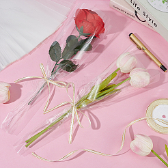 100 шт. трапециевидные пластиковые пакеты для букетов цветов из ОПП&nbsp;ABAG-AR0001-09B